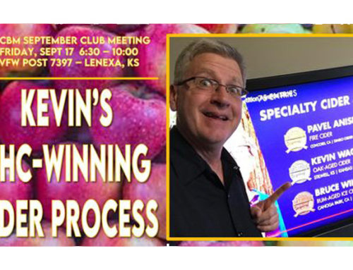 Kevin’s Cider Process